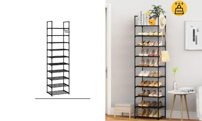 10-layer Shoe Rack