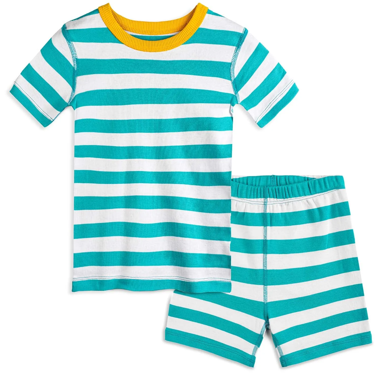 100% Organic Cotton Shortie Pajamas for Kids