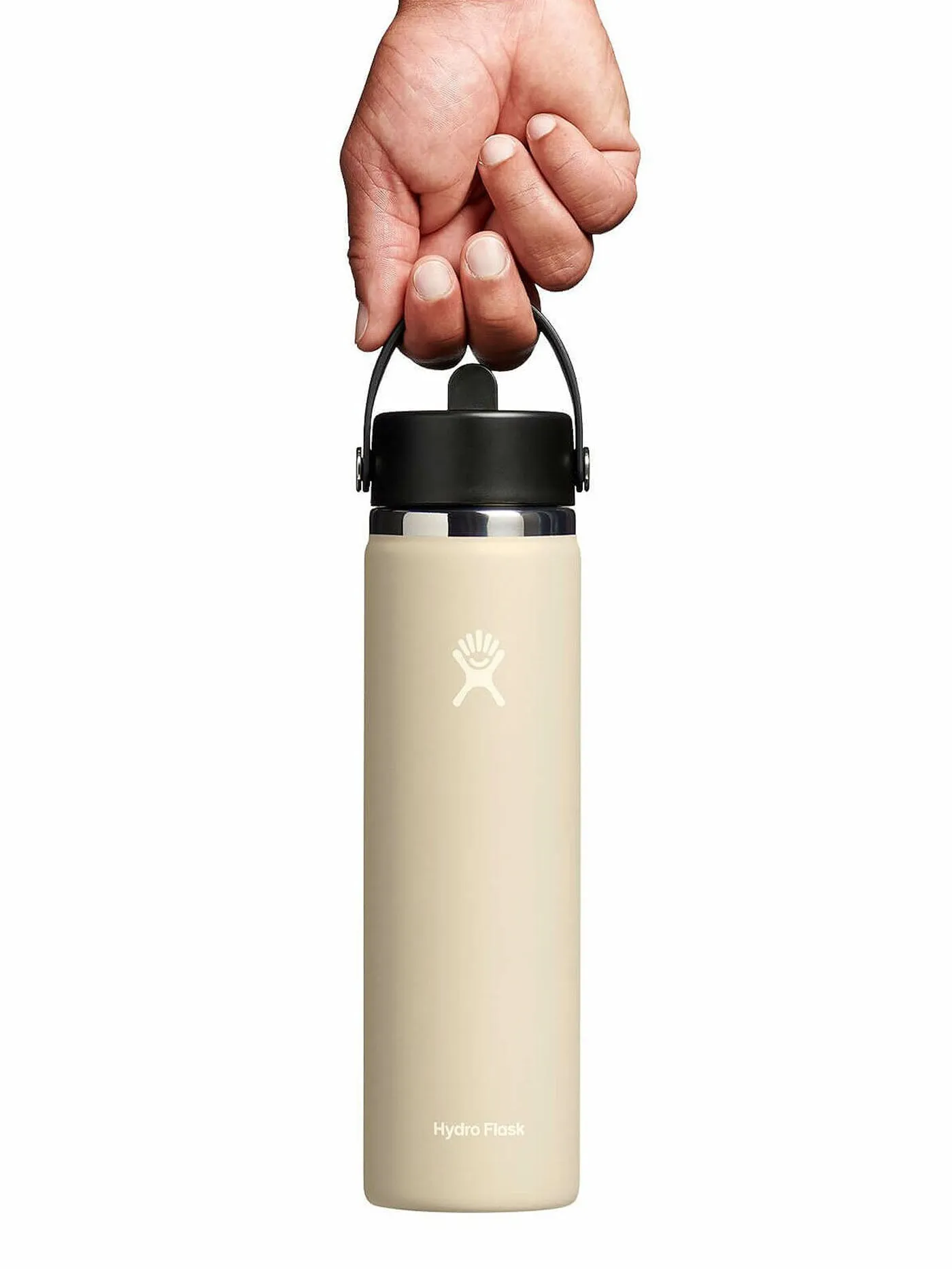 24oz Oat Wide Mouth with Flex Straw Cap Bottle