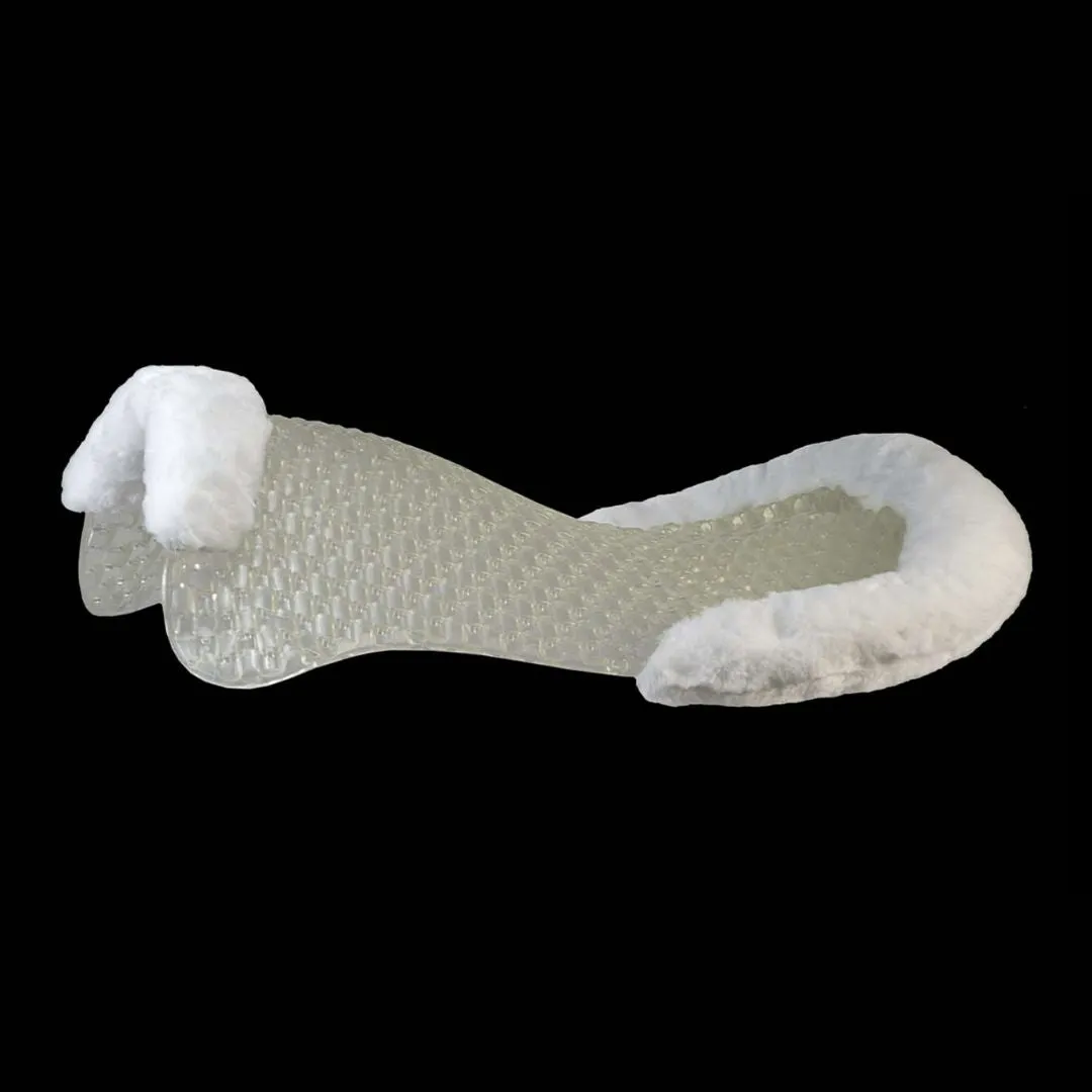 Acavallo Respira Airflow Gel Pad with Sheepskin