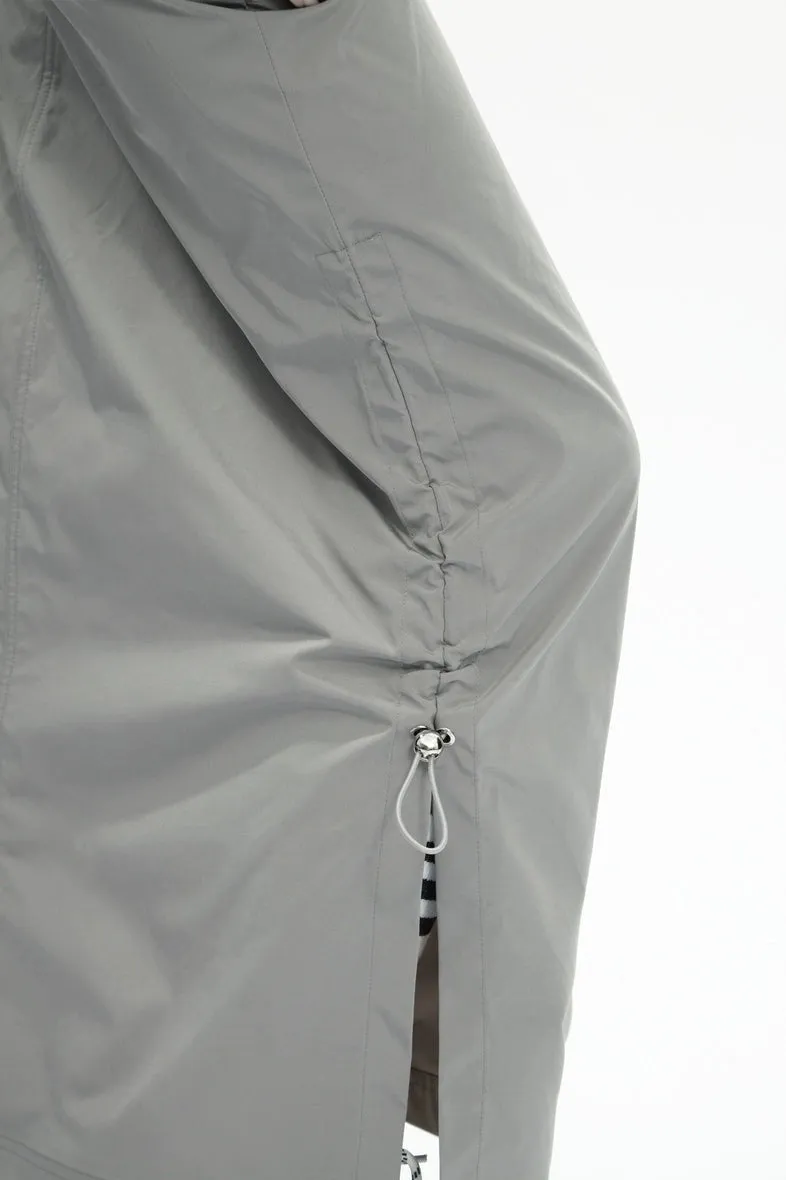 Adjustable Drawstring Midi Cargo Skirt