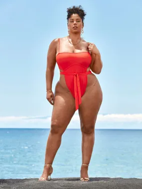 'Agent Majors' One-Piece Swimsuit - Tabria Majors X FTF