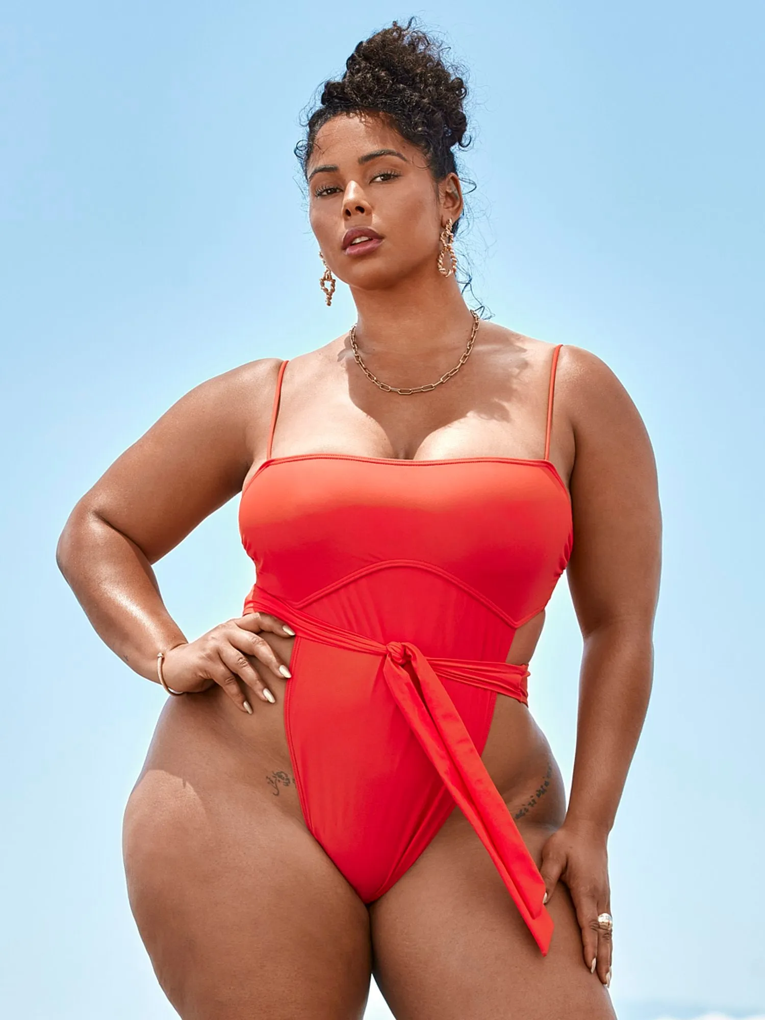 'Agent Majors' One-Piece Swimsuit - Tabria Majors X FTF