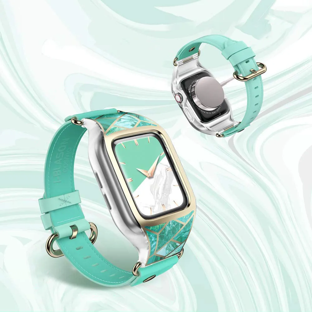 Apple Watch 38mm Cosmo Case - Marble Green