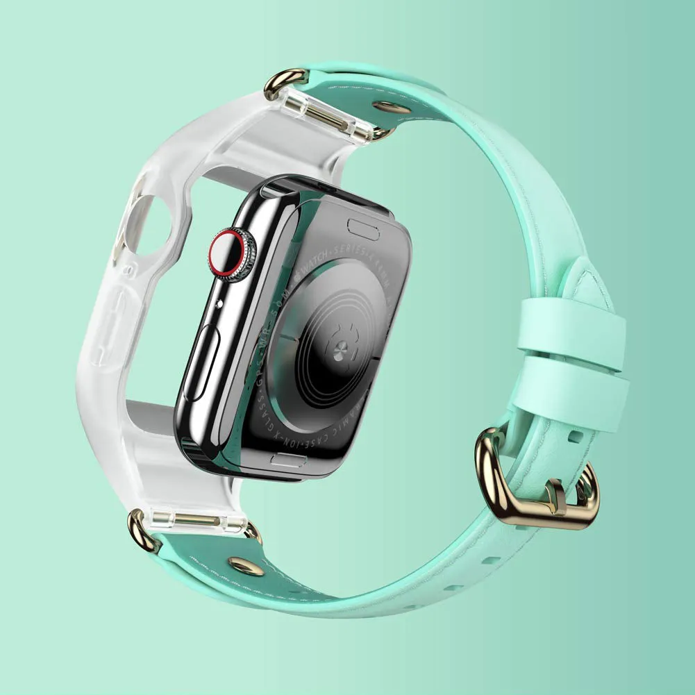 Apple Watch 38mm Cosmo Case - Marble Green