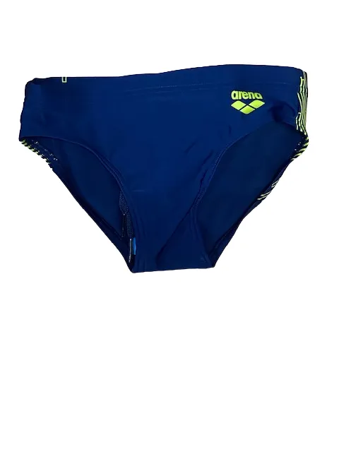 Arena Costume da ragazzo slip Logo Swim Brief 006357 760 navy-soft green