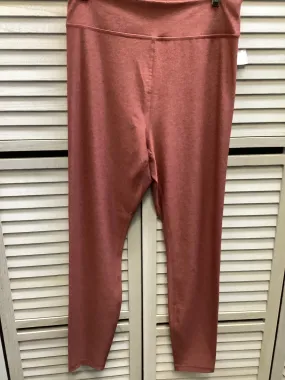 Athletic Leggings By Old Navy In Red, Size: L