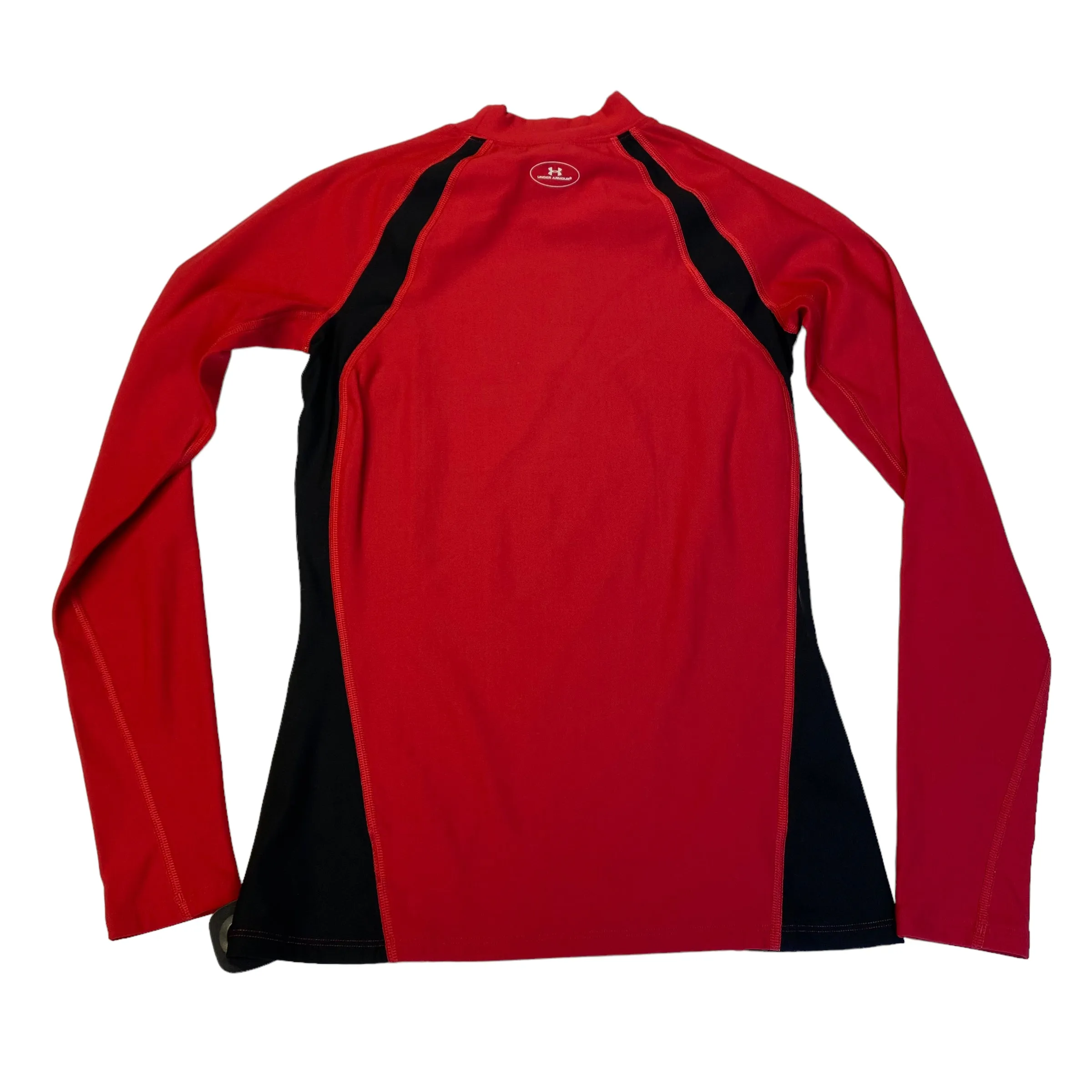 Athletic Top Long Sleeve Collar By Under Armour  Size: M