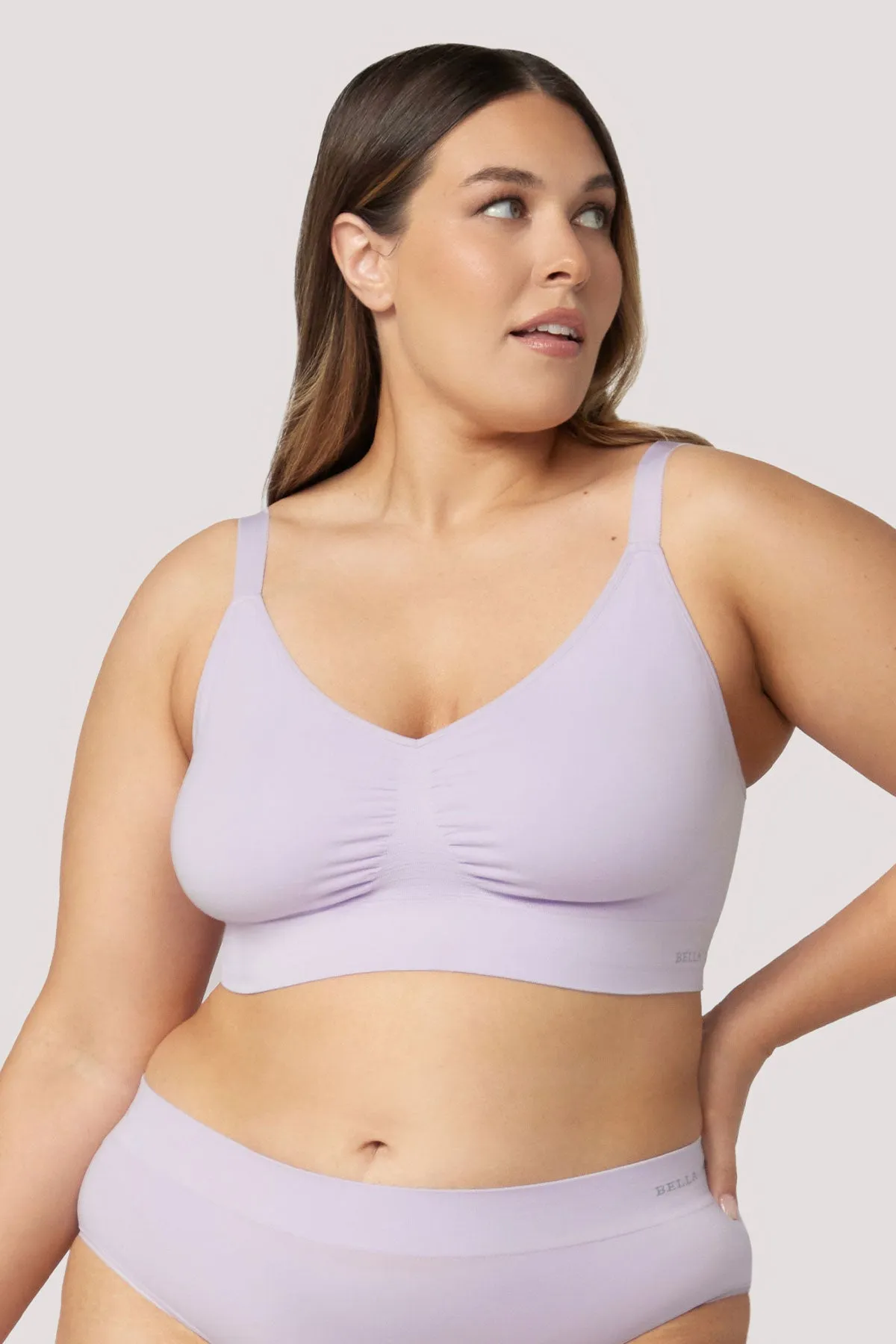 Bella Bamboo Ultimate Adjustable Crop Bra - No Returns