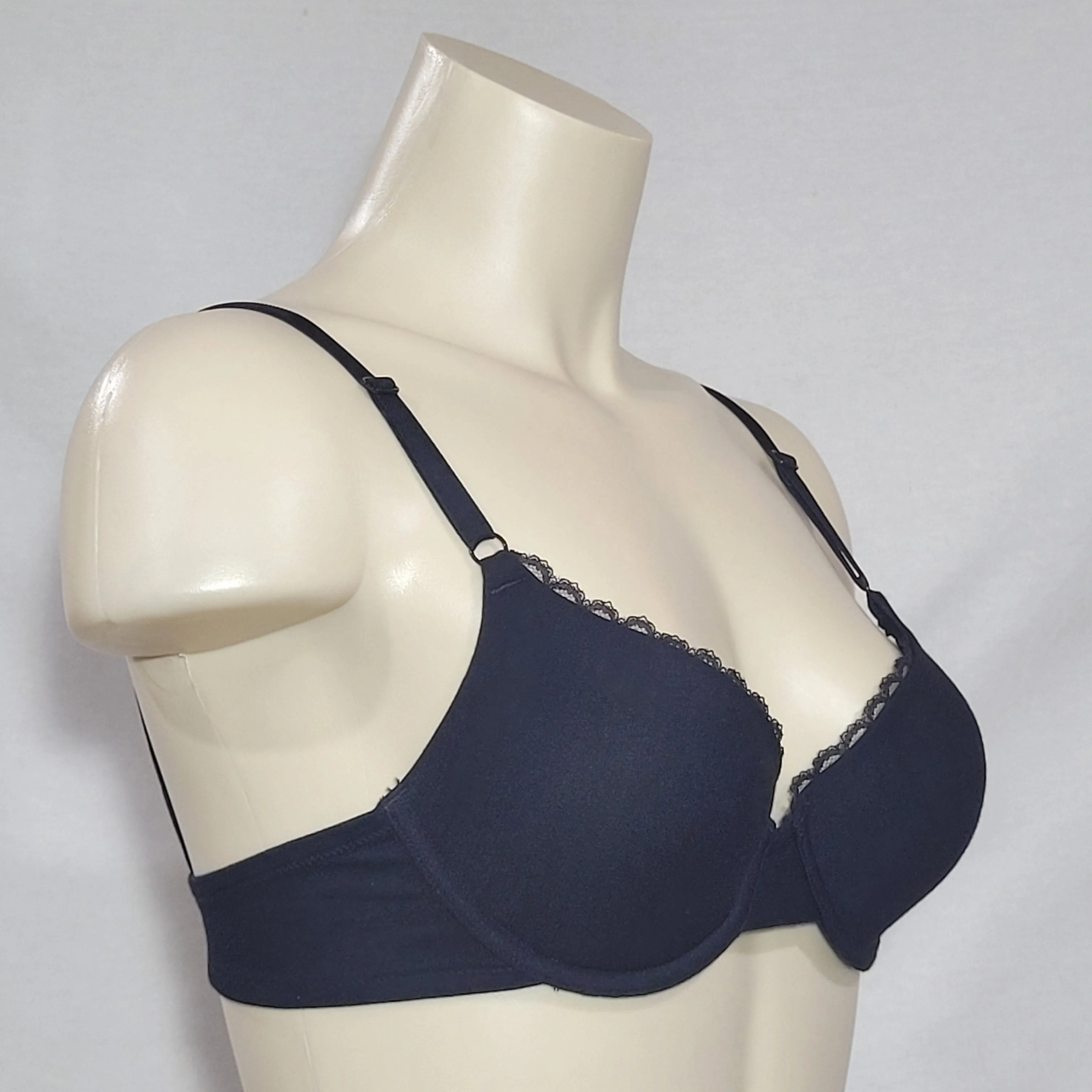 Bestform 5005553 5553 Average Padded Underwire Bra 38C Black NWT