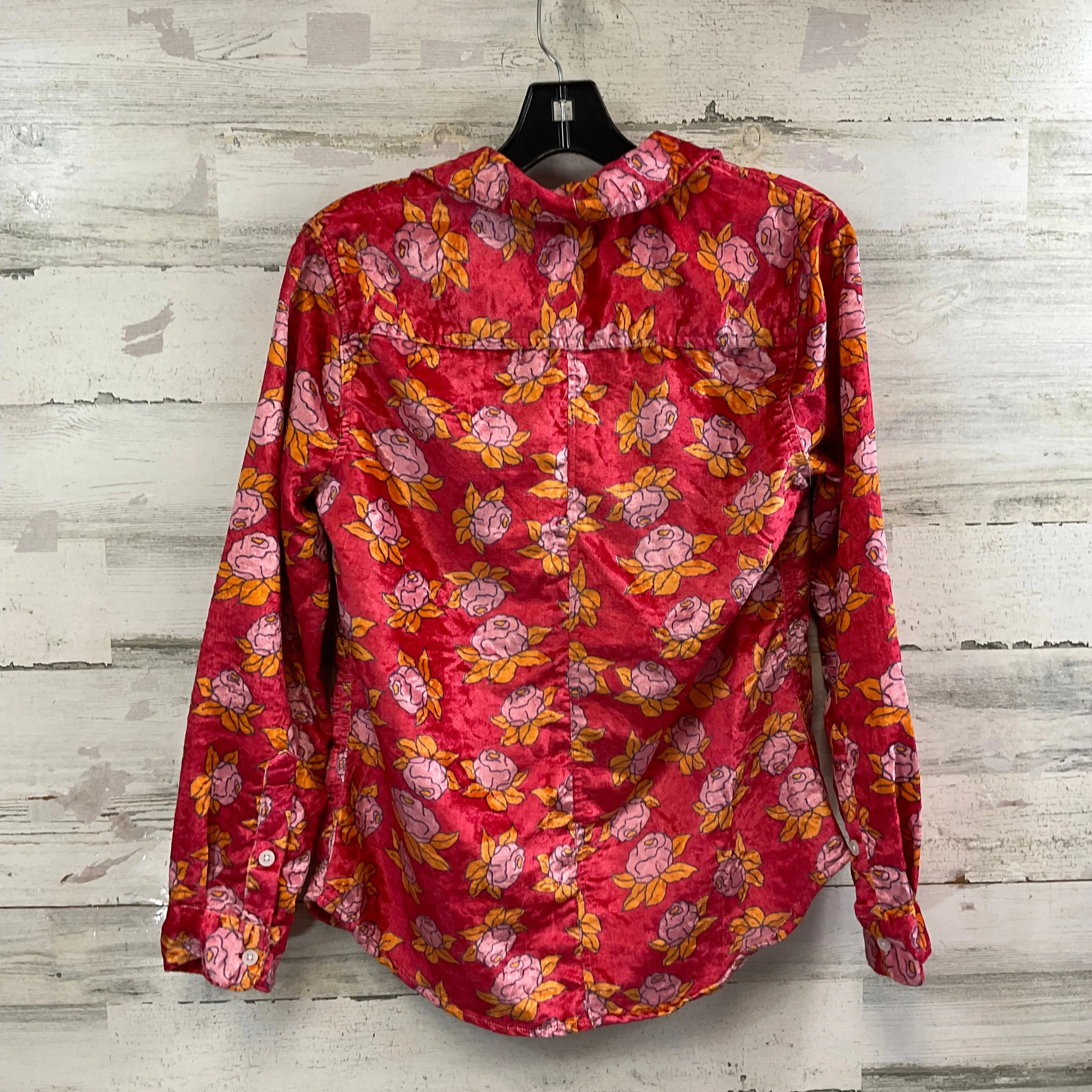 Blouse Long Sleeve By Dylan In Red, Size: Xs