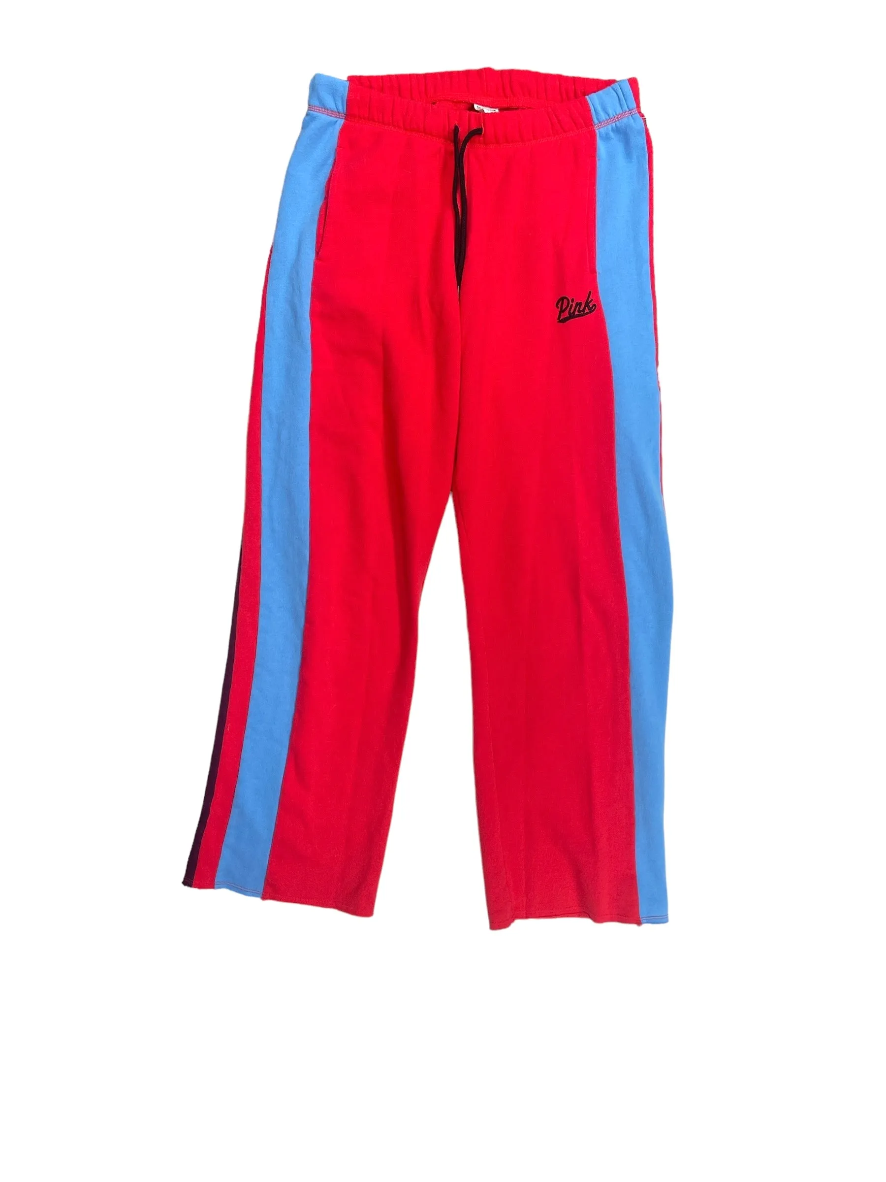 Blue & Red Athletic Pants Pink, Size S