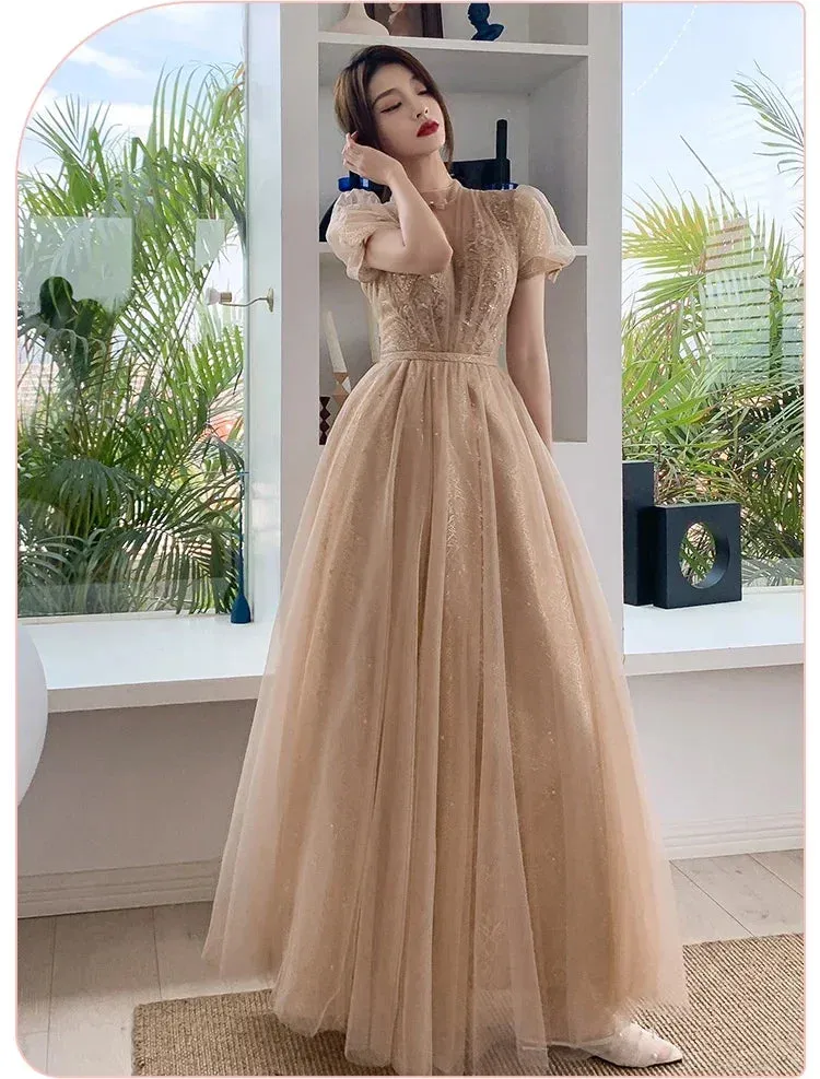 Bridesmaid Dress for Women Wedding Party 2024 Solid Appliques Long Skirt Elegant Ladies Banquet Women's Formal Dresses Vestidos