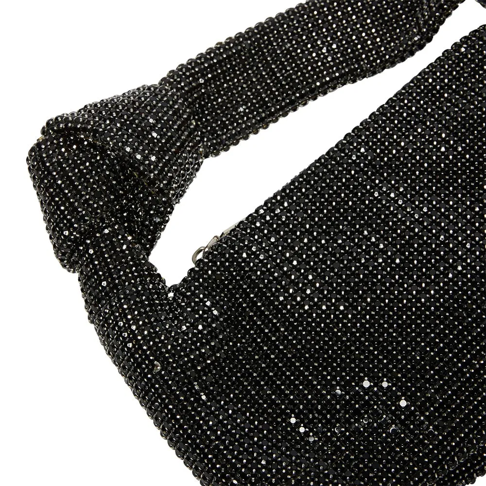 Cece Handbag in Black Crystal Sparkle