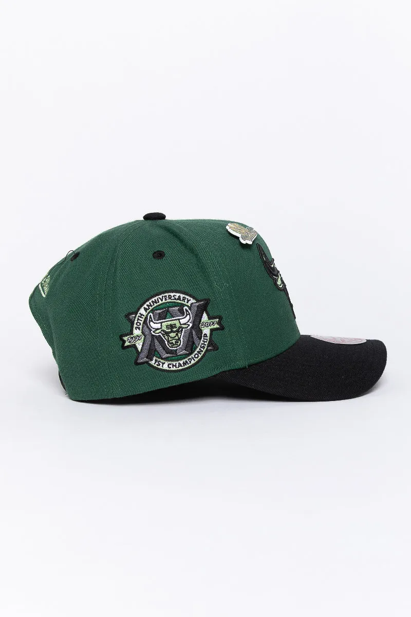 Chicago Bulls Urban Jungle Giants Snapback | Green & Black