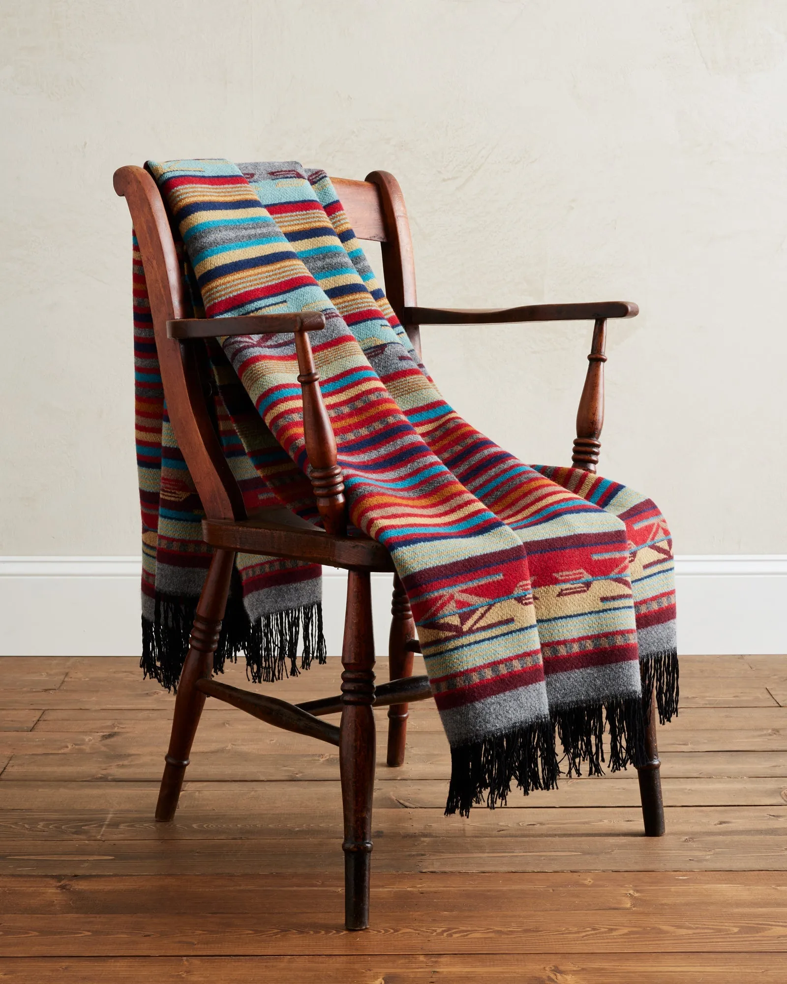 Chimayo Throw - Garnet