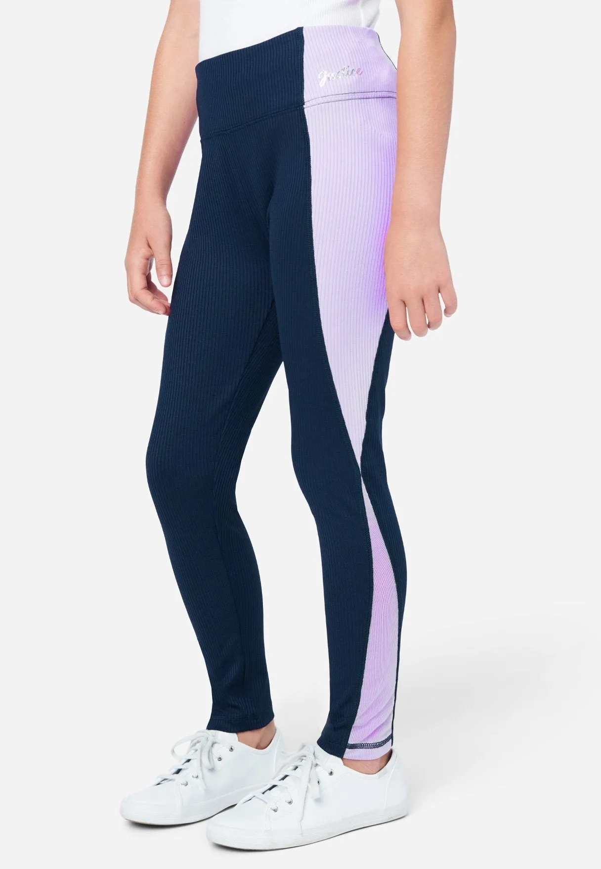 Collection X by Justice Color Block Full-Length Leggings