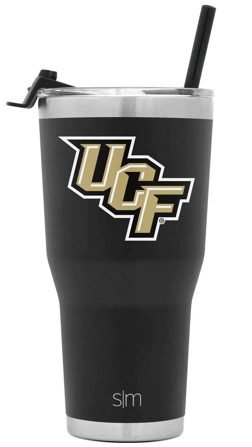 Collegiate Cruiser Tumbler with Flip Lid and Straw