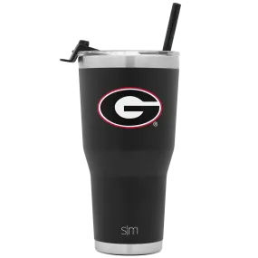 Collegiate Cruiser Tumbler with Flip Lid and Straw