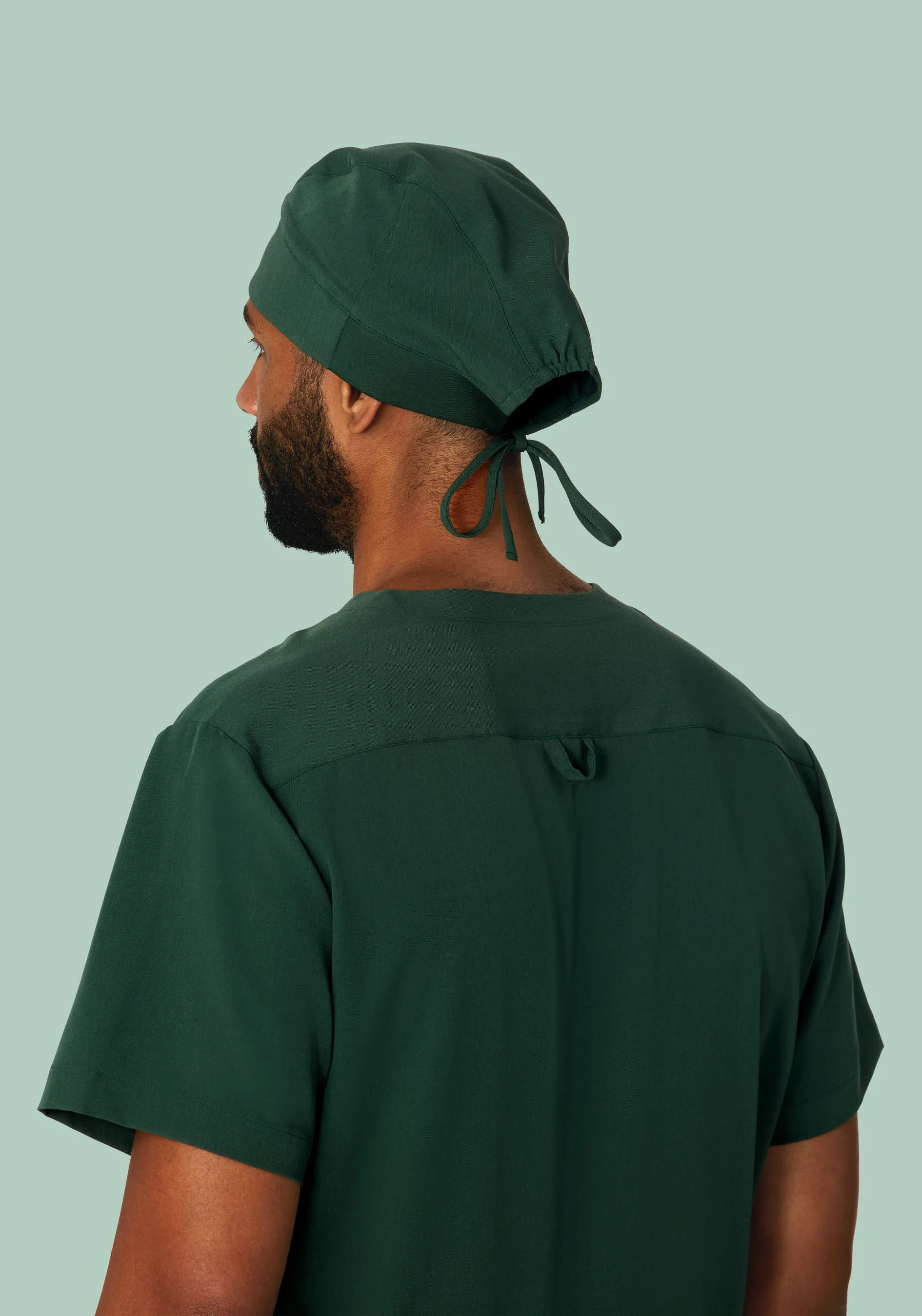 Contemporary Scrub Cap Midnight Green