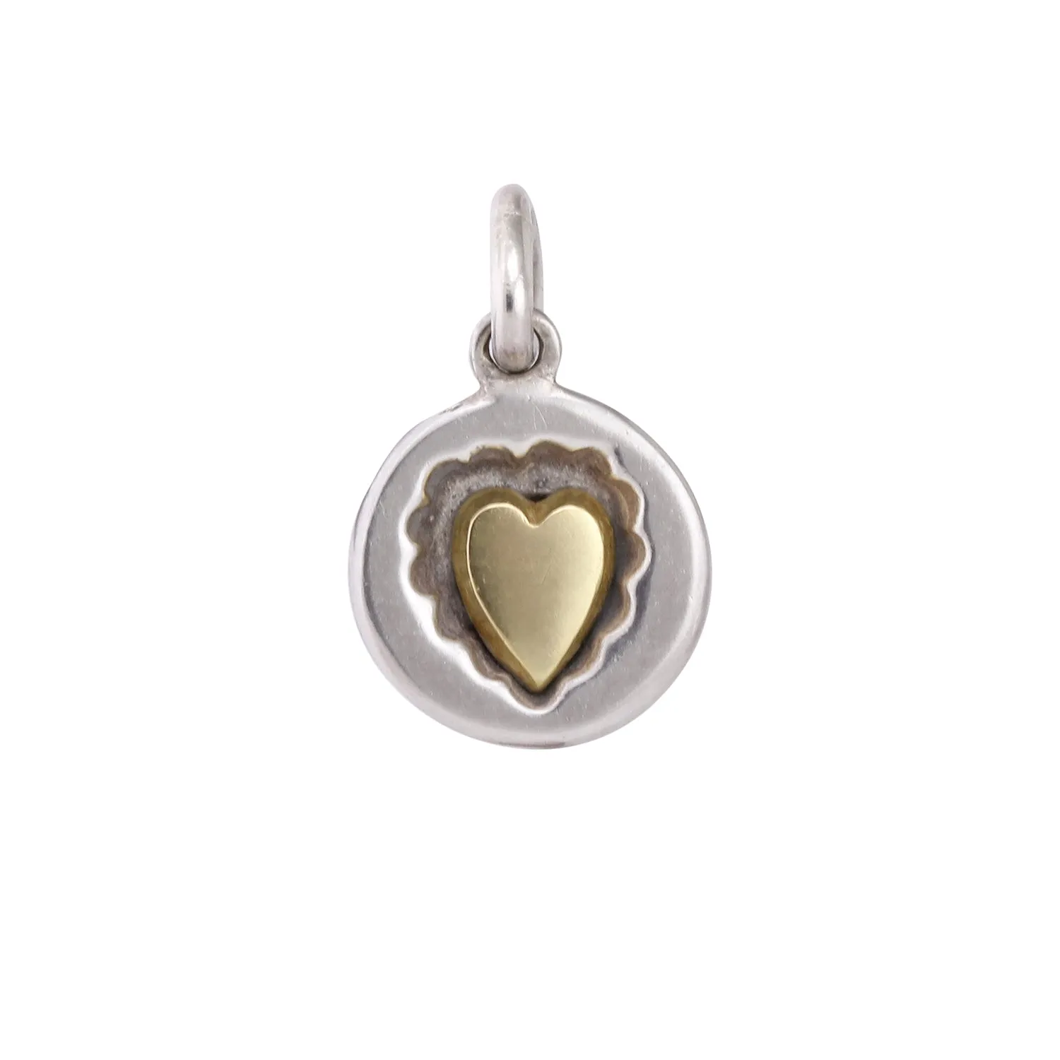 Cookie Cutter Heart Charm