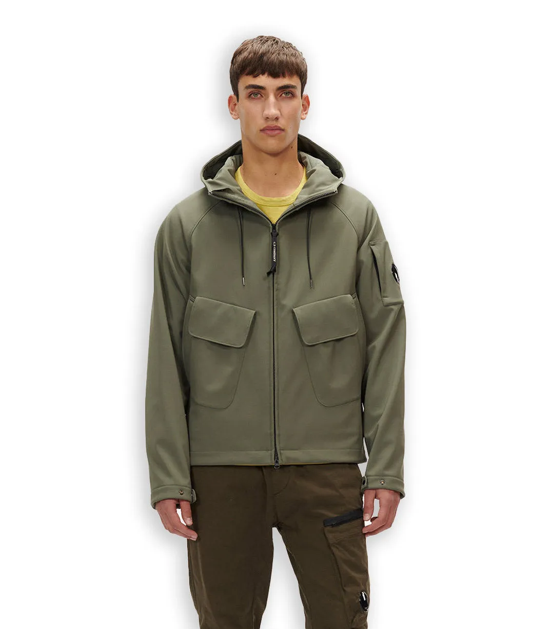 CP Comapny Shell-R Medium Jacket Sage Green Men