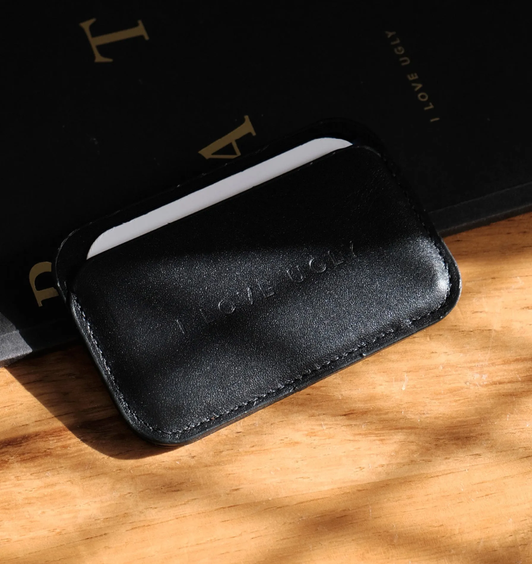 Dustin Card Wallet - Black