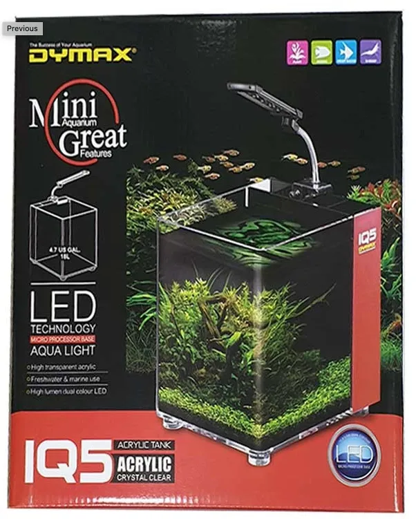 DYMAX IQ5 Acrylic Aquarium