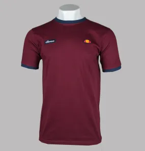 Ellesse Ferdorini T-Shirt Burgundy