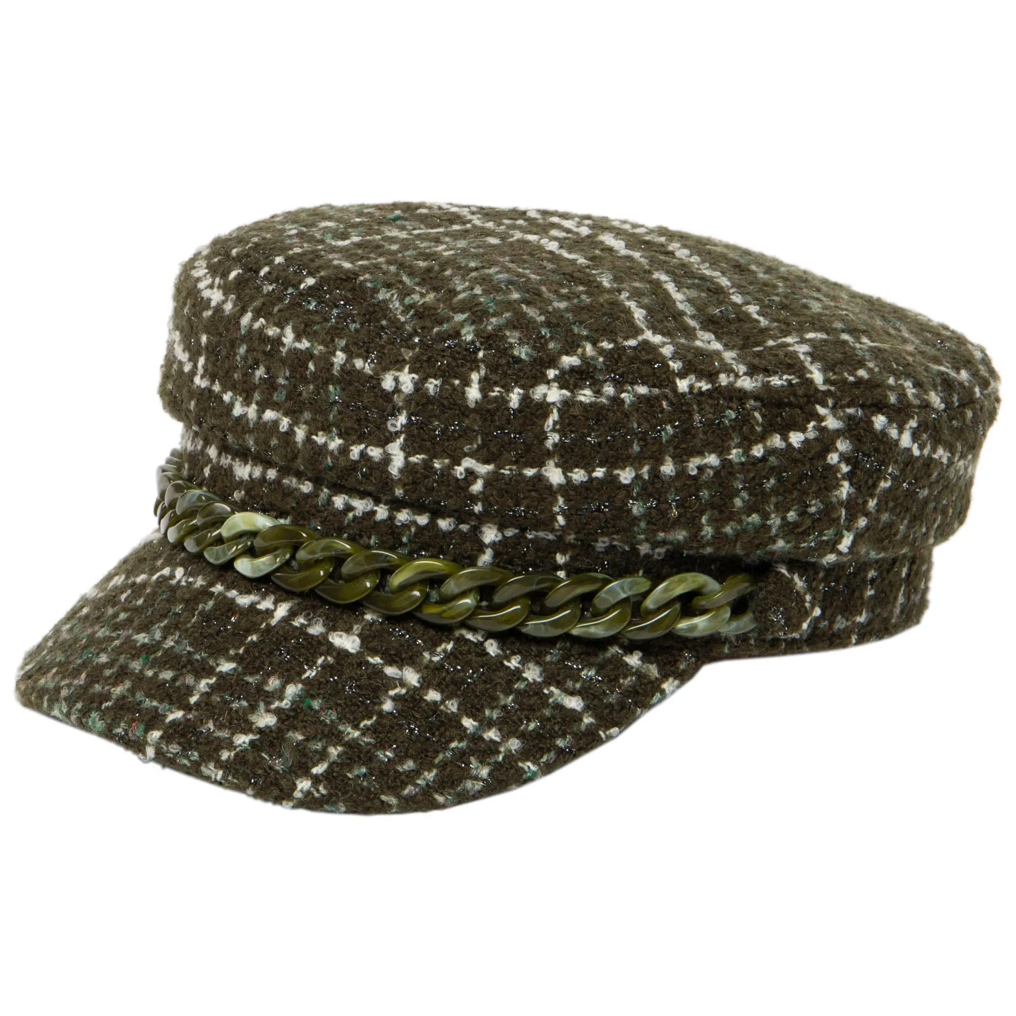 Emmy Lou - Cut & Sew Tweed Cabbie Hat