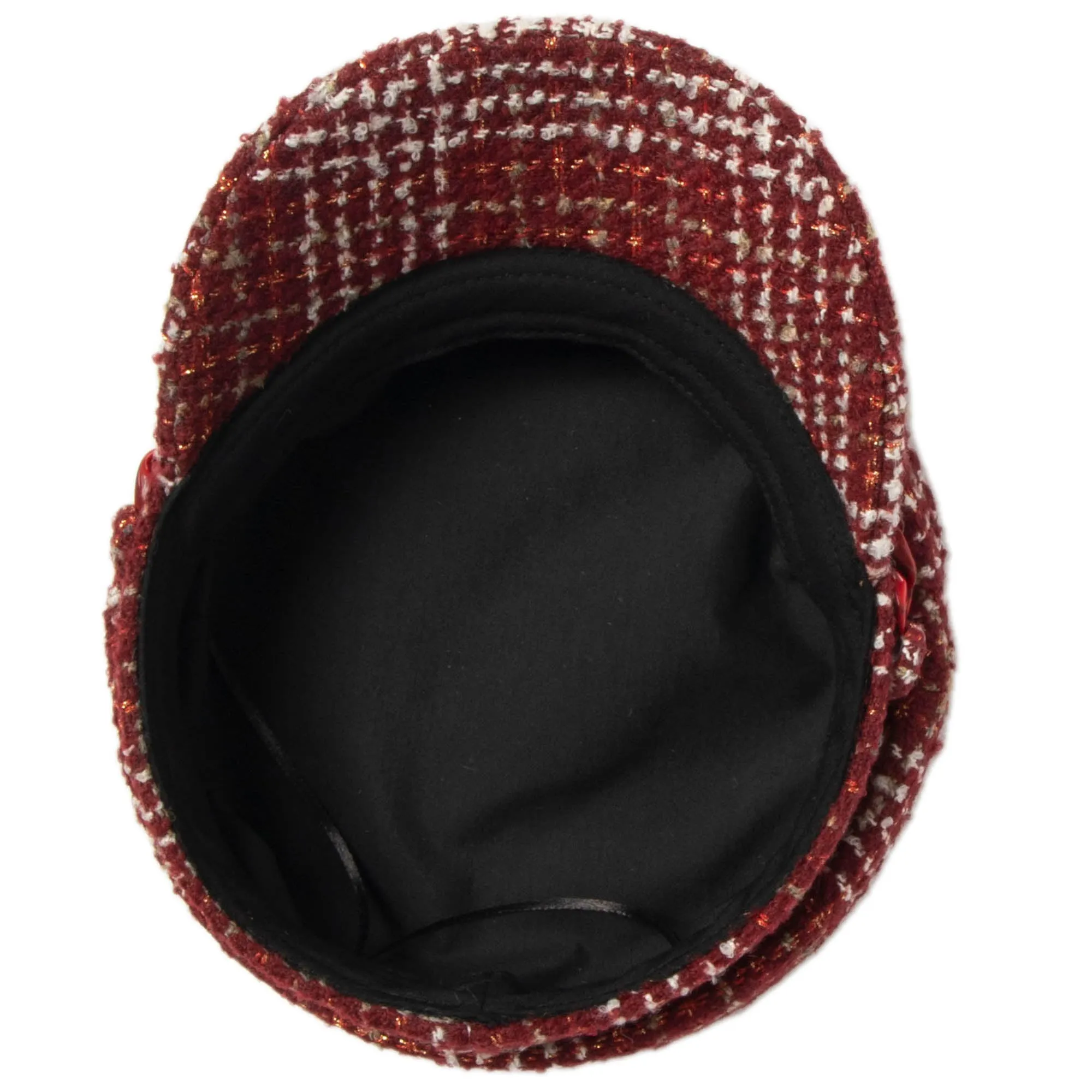 Emmy Lou - Cut & Sew Tweed Cabbie Hat