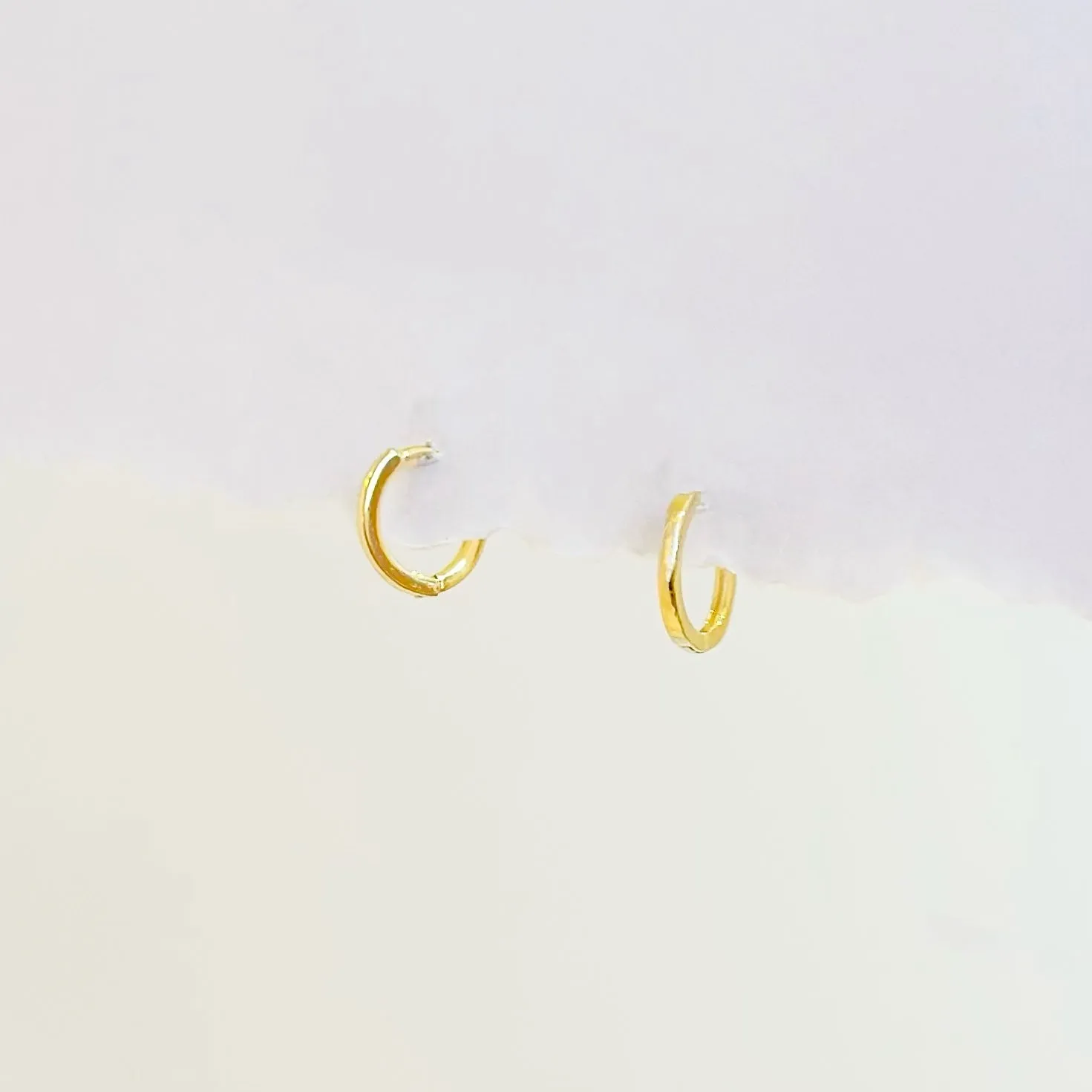 Eternal Huggie Hoop Earrings