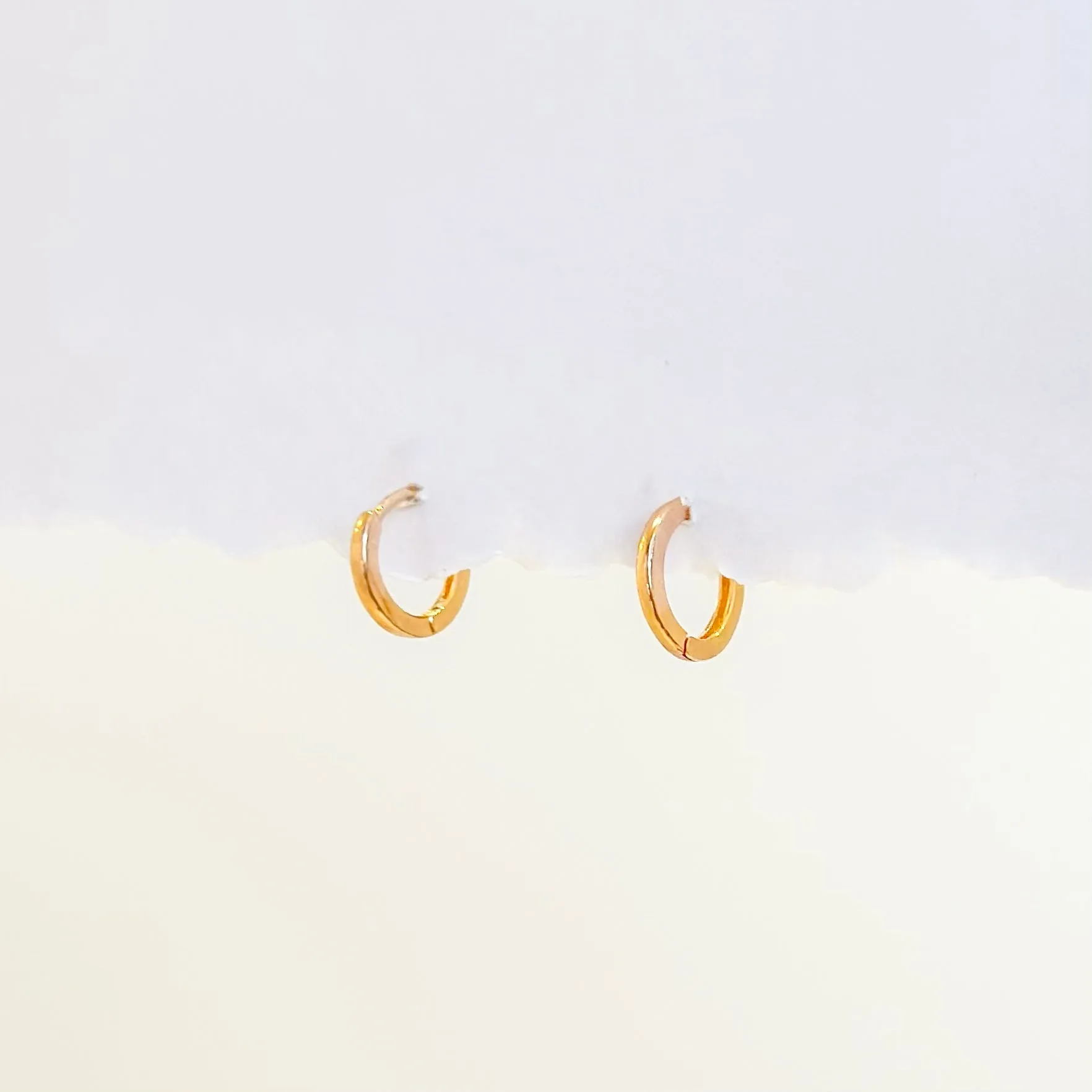 Eternal Huggie Hoop Earrings