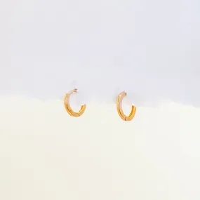 Eternal Huggie Hoop Earrings