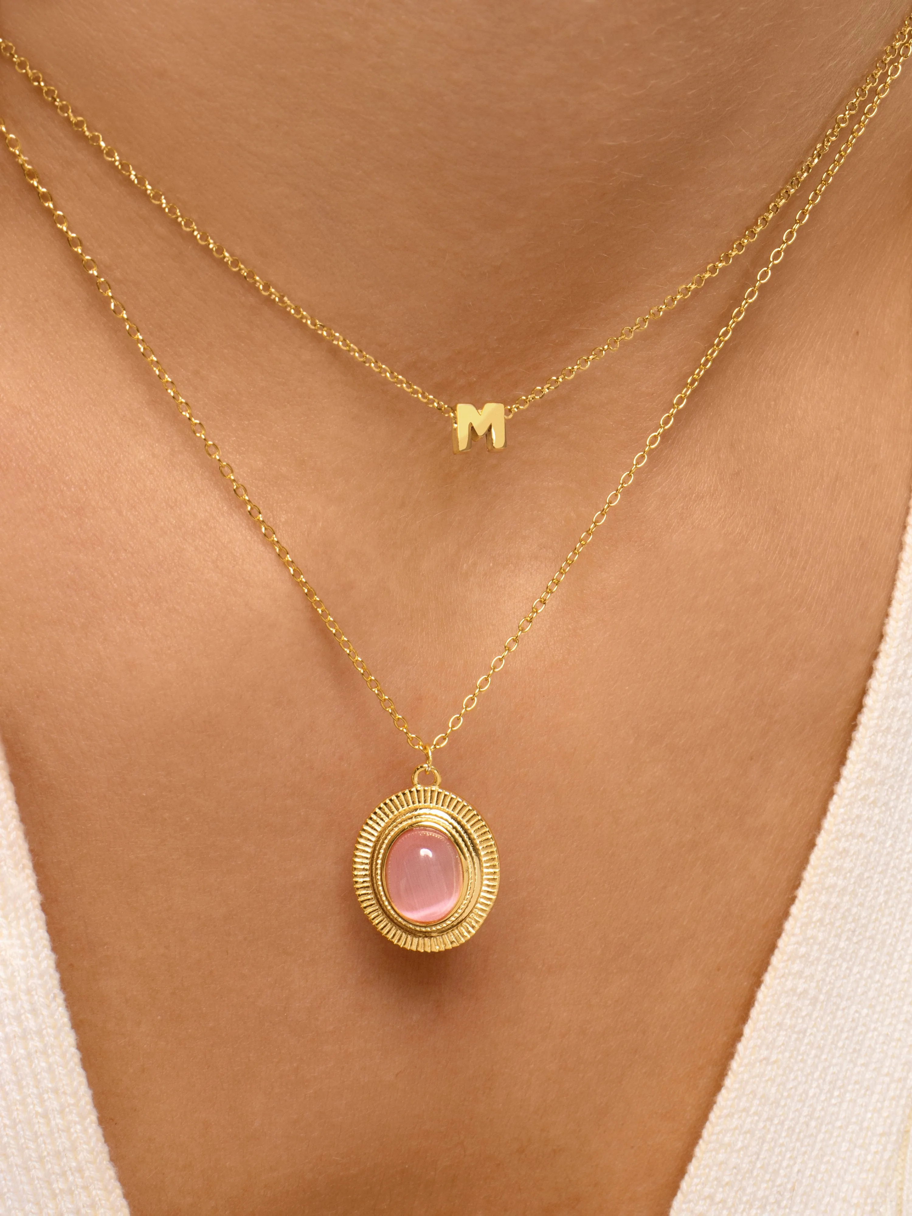 Feline Rose Gold Necklace