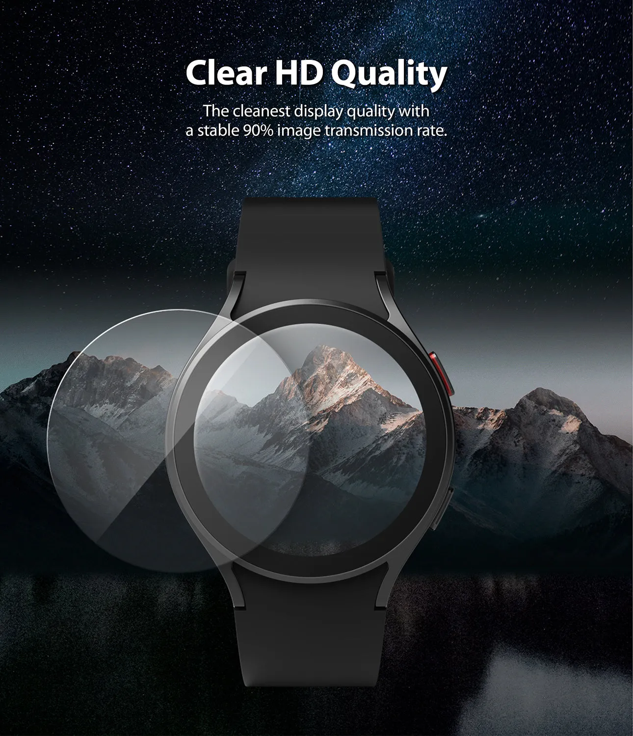 Galaxy Watch 5/4 44mm Screen Protector | Sapphire Crystal Glass