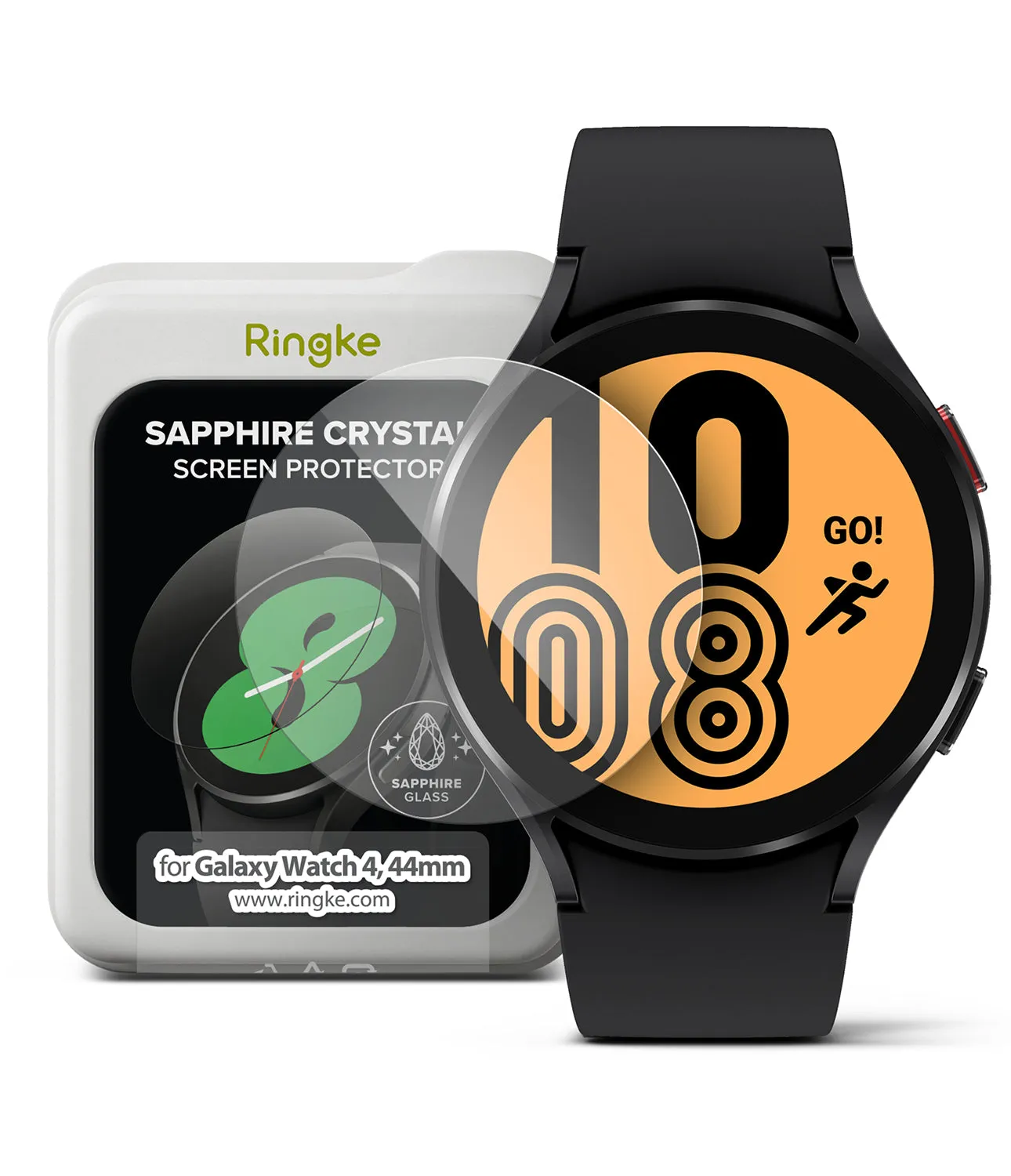 Galaxy Watch 5/4 44mm Screen Protector | Sapphire Crystal Glass