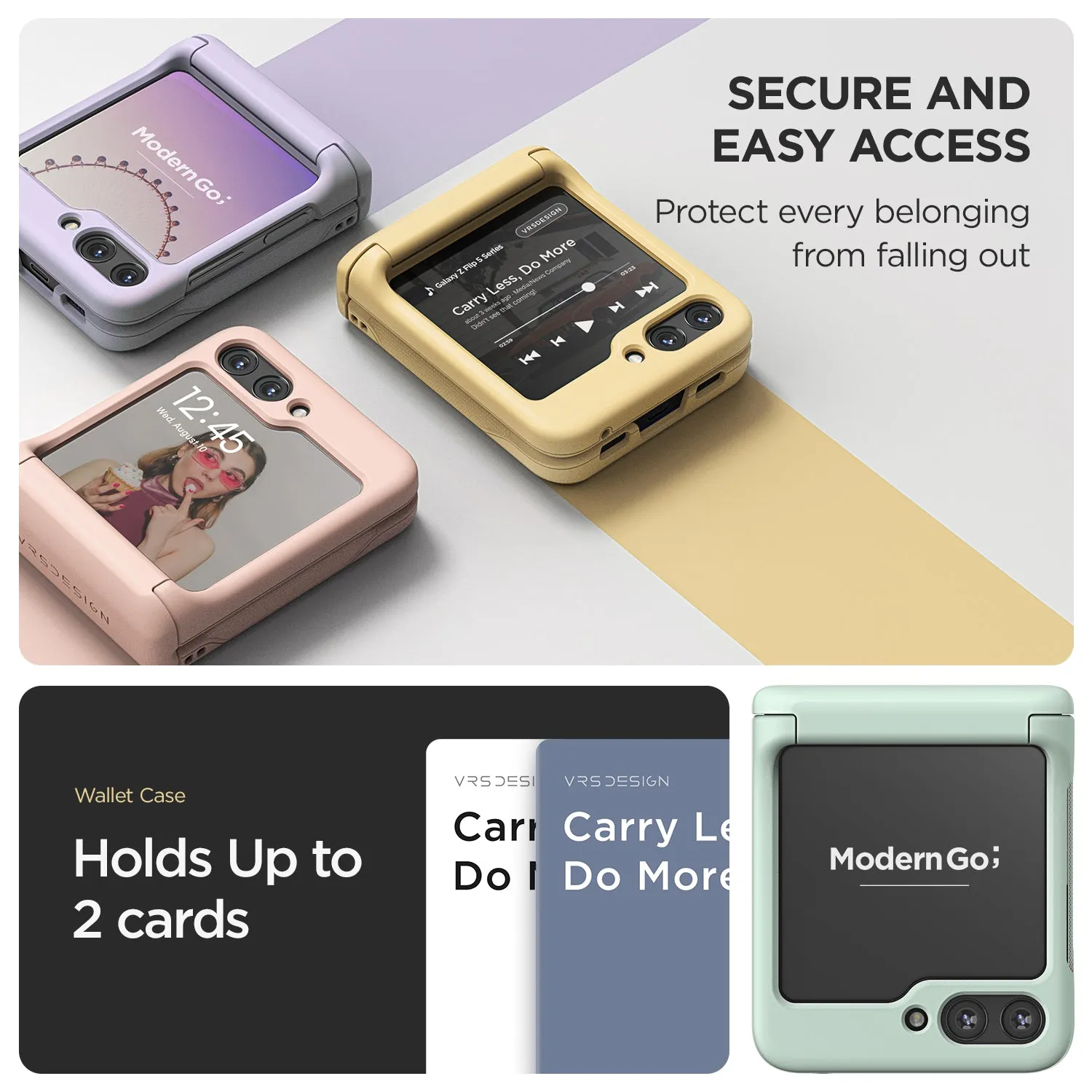 Galaxy Z Flip 5 Case Terra Guard Modern GO