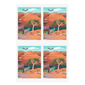 Grand Canyon National Park Sticker Sheet