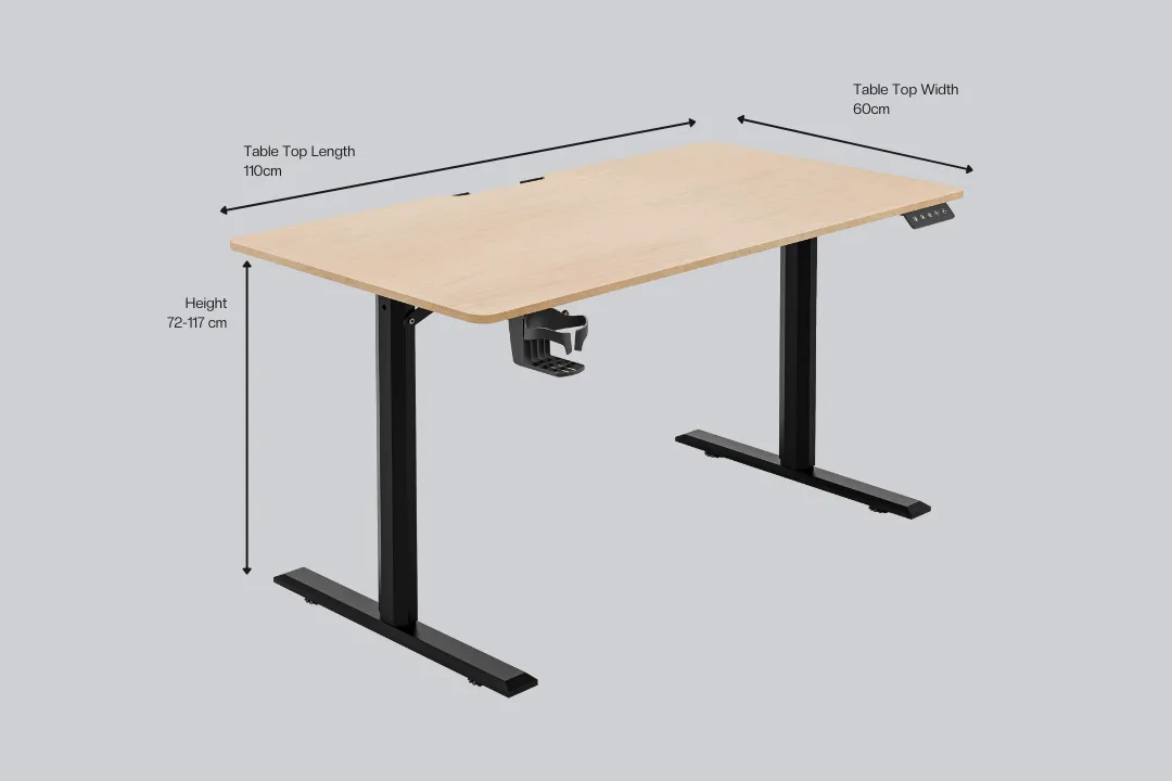 Green Soul Imperium Multi-Purpose Electric Height Adjustable Study Table