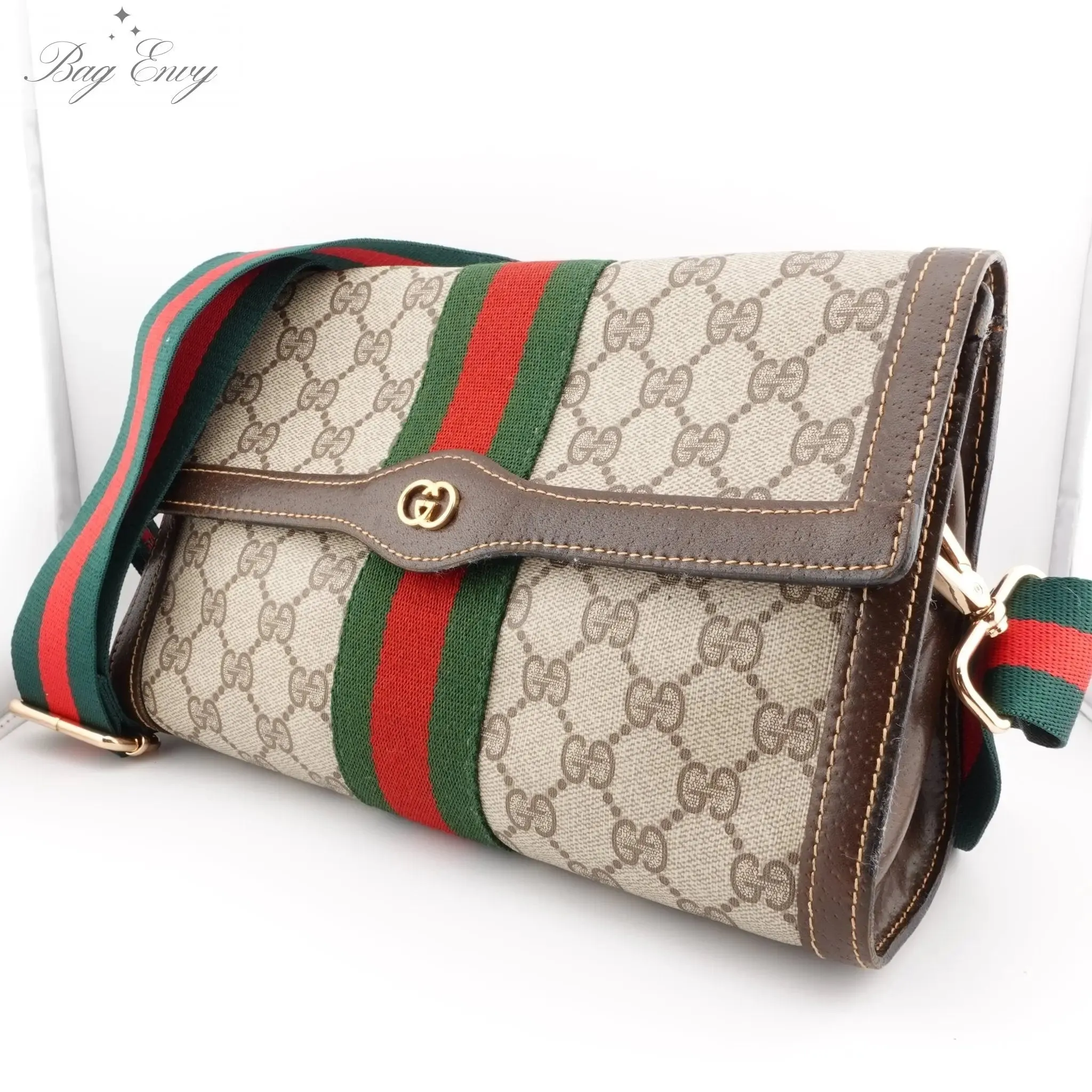 GUCCI Medium Ophidia Clutch with Strap