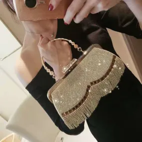 Hand Bag for Wedding Party Banquet Bag Diamond Clutch Bag Ladies Luxury Party Evening Bag Fashion Wedding Bridal Dress Bag