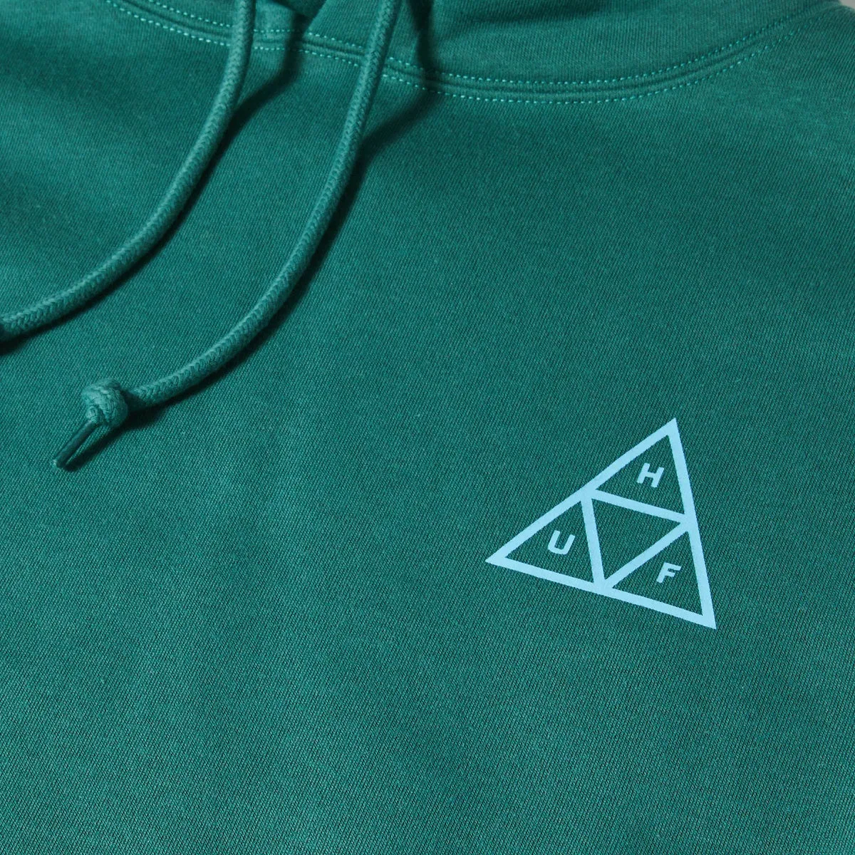 Huf Set Triangle Hoodie Green