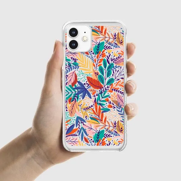 iPhone Case - Bright Tropical Leaf