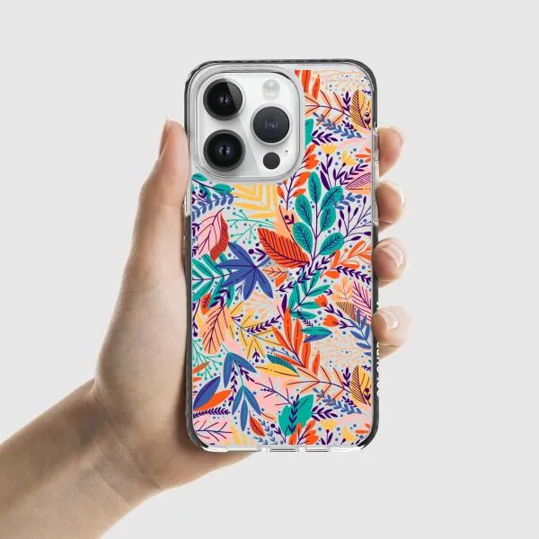 iPhone Case - Bright Tropical Leaf