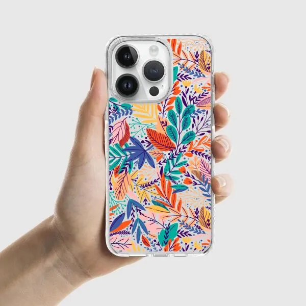 iPhone Case - Bright Tropical Leaf