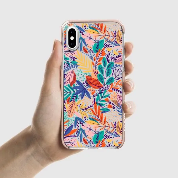 iPhone Case - Bright Tropical Leaf