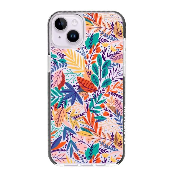 iPhone Case - Bright Tropical Leaf