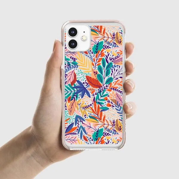 iPhone Case - Bright Tropical Leaf