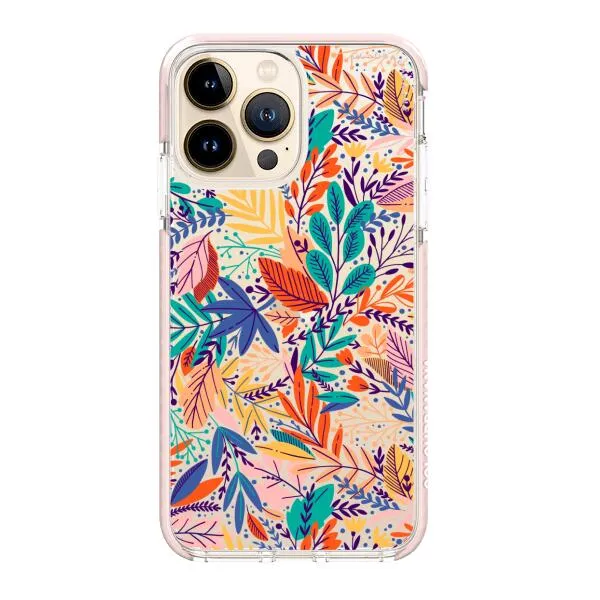 iPhone Case - Bright Tropical Leaf